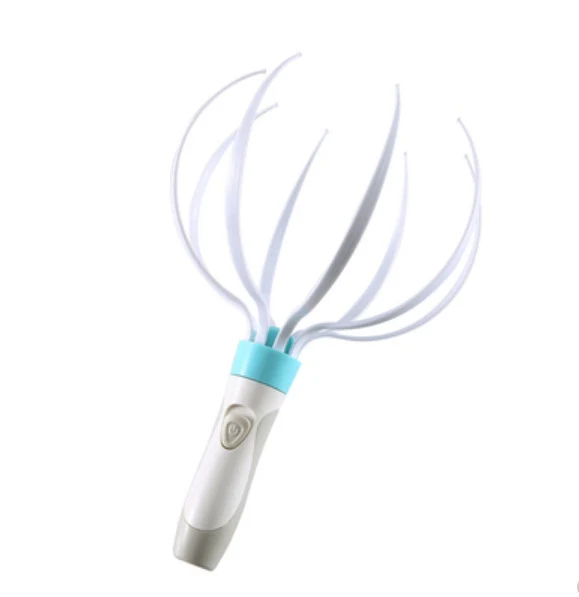 Electric Scalp Massager with 8 Flexible Claw Tips - USB