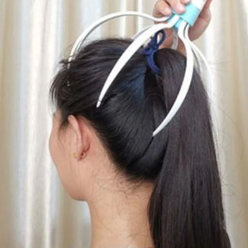Electric Scalp Massager with 8 Flexible Claw Tips - USB