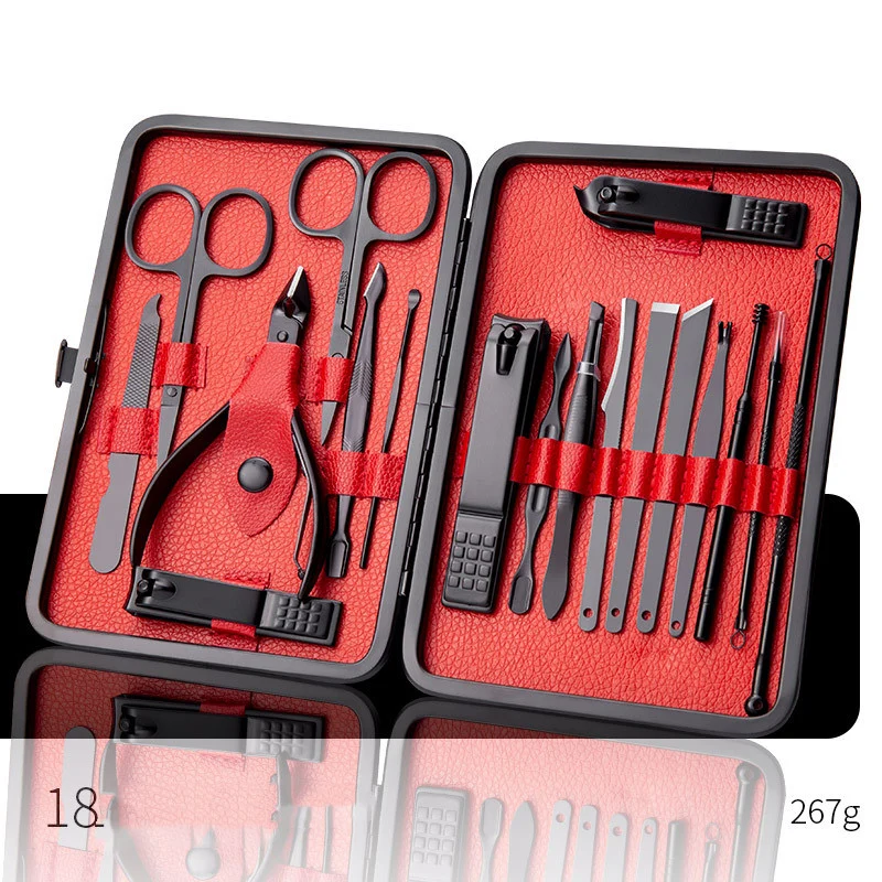Professional Nail Clippers Set - 7 to 20 Piece Tool Kit