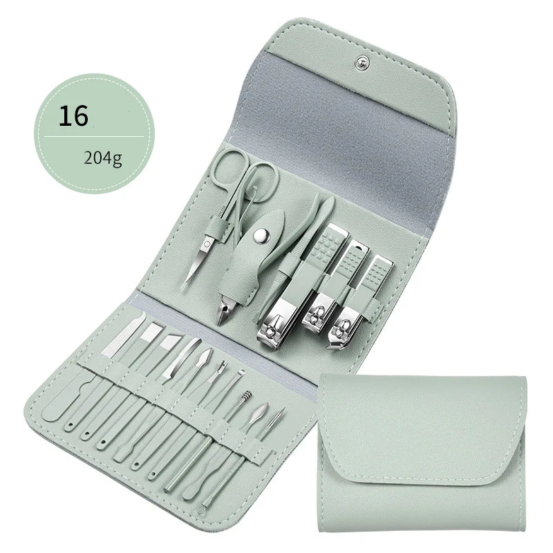Professional Nail Clippers Set - 7 to 20 Piece Tool Kit