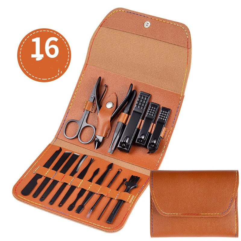 Professional Nail Clippers Set - 7 to 20 Piece Tool Kit