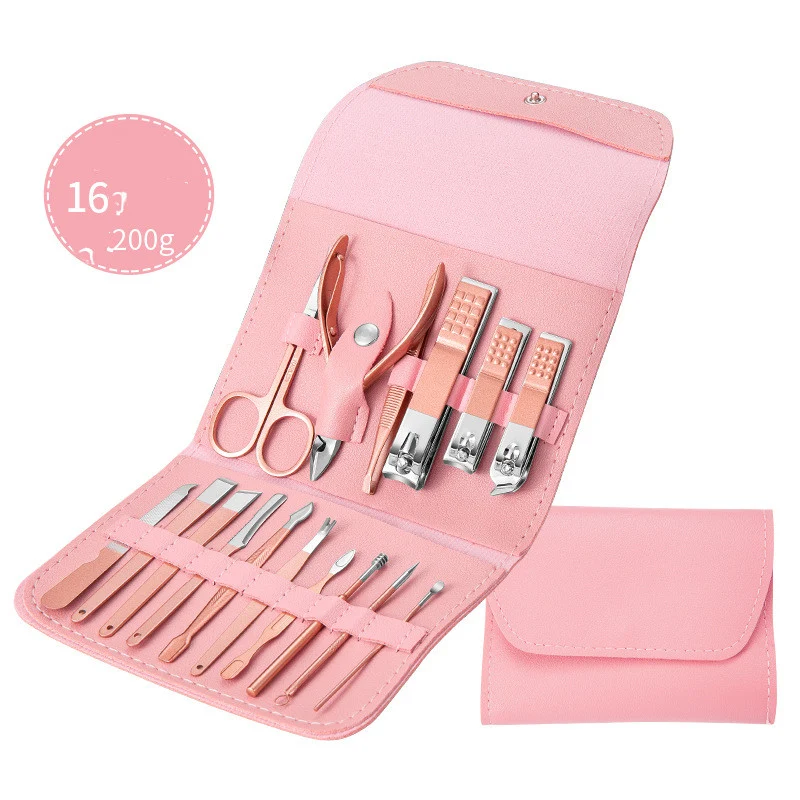 Professional Nail Clippers Set - 7 to 20 Piece Tool Kit
