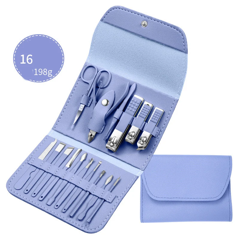 Professional Nail Clippers Set - 7 to 20 Piece Tool Kit