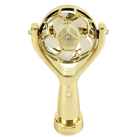 Rechargeable Handheld Fan Gold Cup Football Stadium Fan