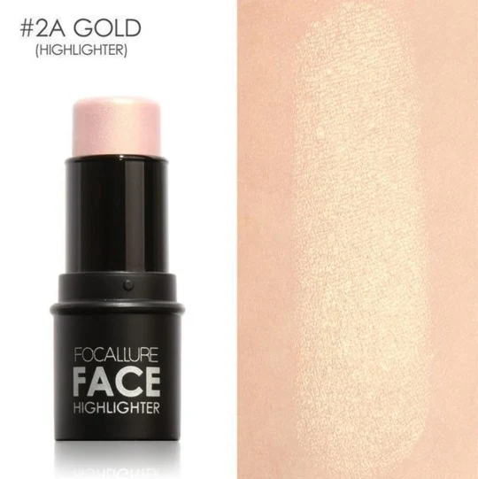 Face Contour Stick Duo with Highlighter Makeup Glow Set