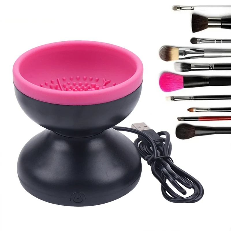 Makeup Brush Cleaner Machine Portable USB