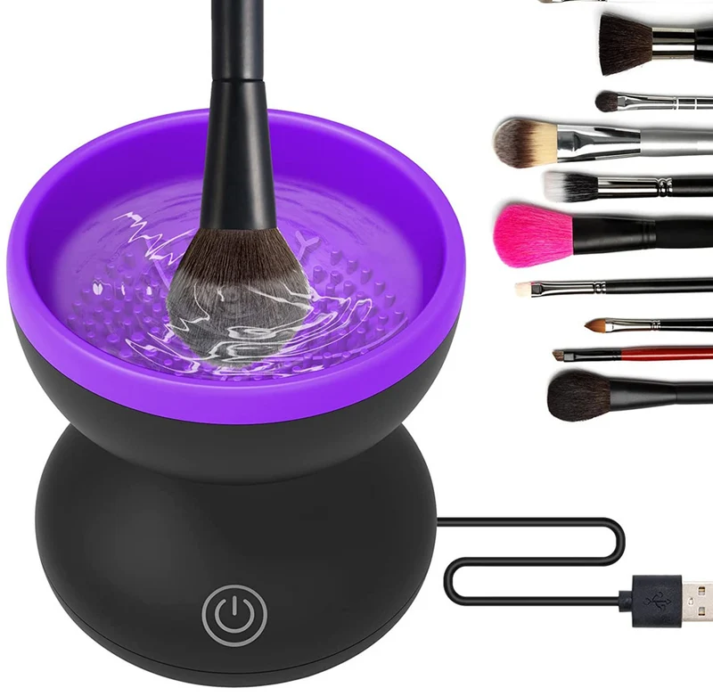 Makeup Brush Cleaner Machine Portable USB