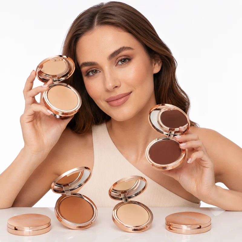 Matte Setting Pressed Powder for Oily Skin