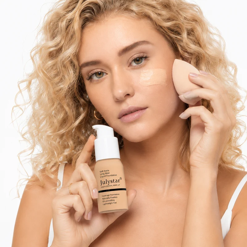 Soft Matte Liquid Foundation for Smooth Skin