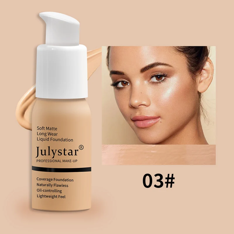 Soft Matte Liquid Foundation for Smooth Skin