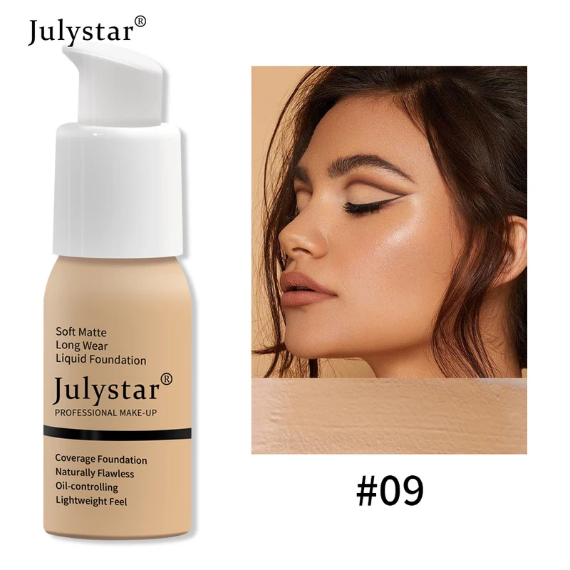 Soft Matte Liquid Foundation for Smooth Skin
