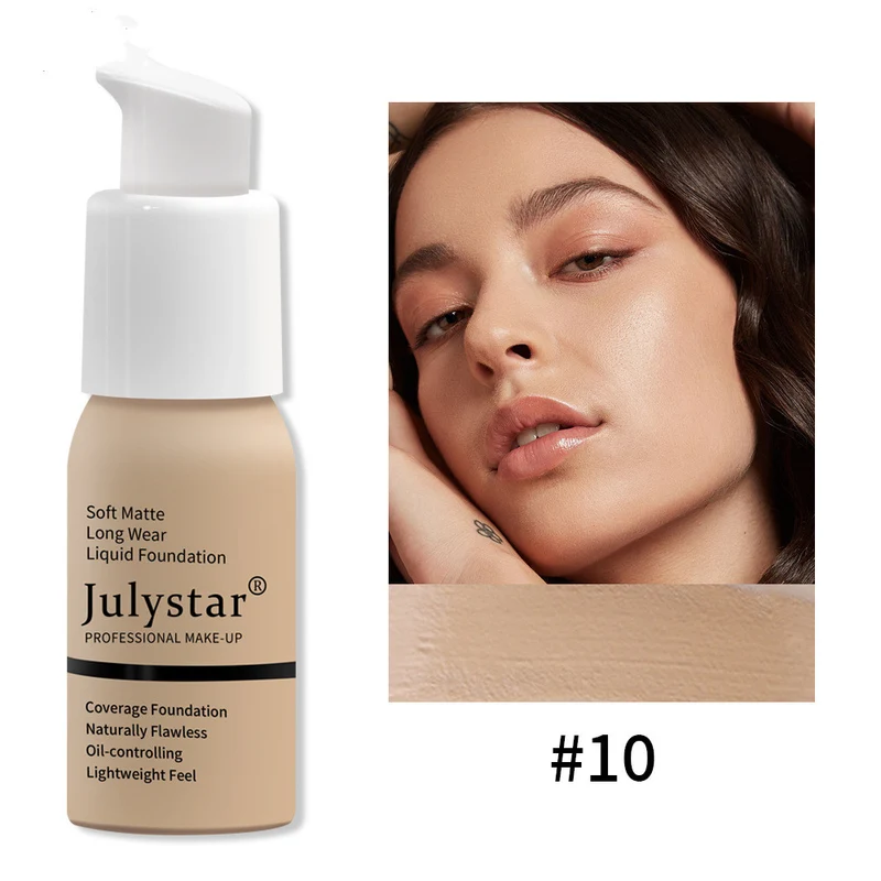 Soft Matte Liquid Foundation for Smooth Skin