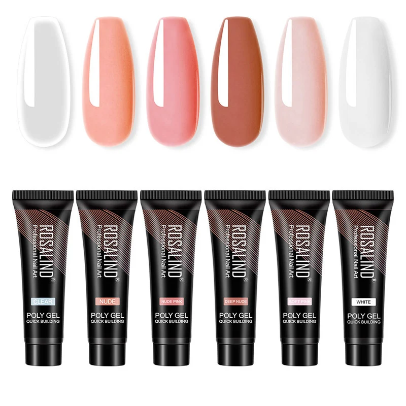 Solid Nail Glue Gel for 3D Nail Art Looks