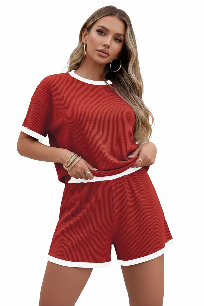 Women's Striped Casual Set | Summer Style