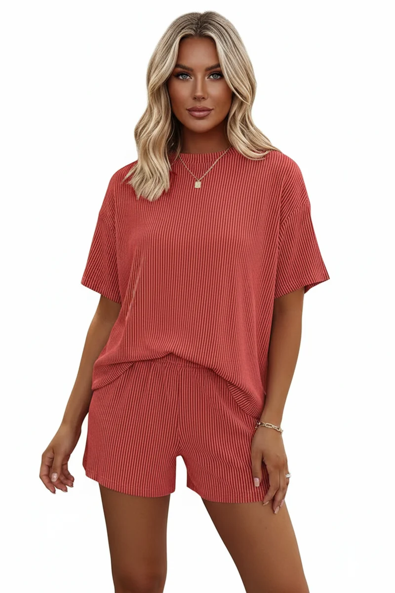 Women's Striped Casual Set | Summer Style