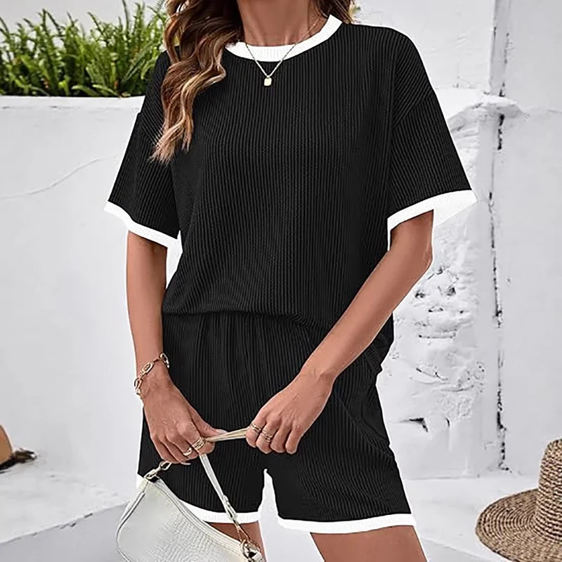 Women's Striped Casual Set | Summer Style