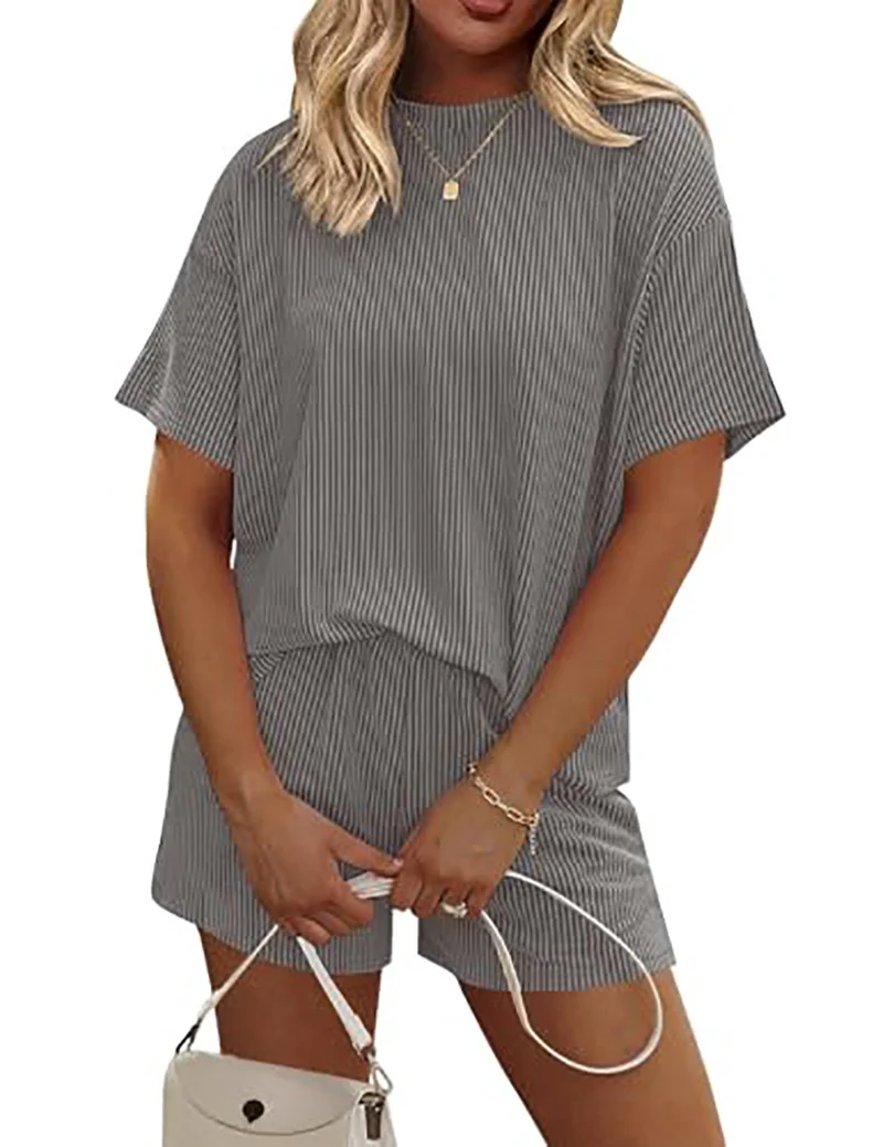 Women's Striped Casual Set | Summer Style