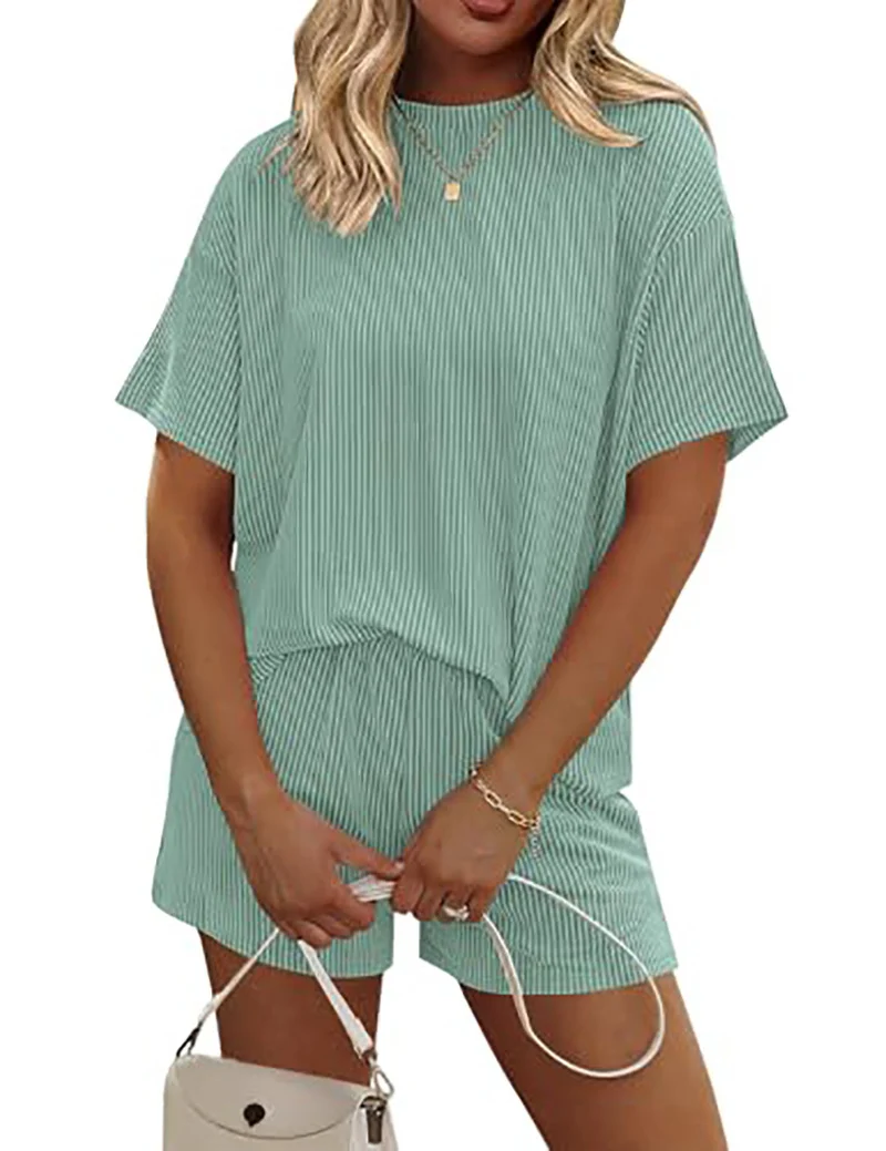 Women's Striped Casual Set | Summer Style