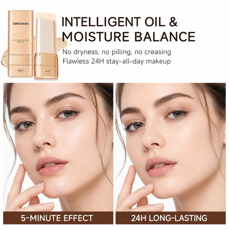 Siimunana Foundation Stick for Smooth Coverage