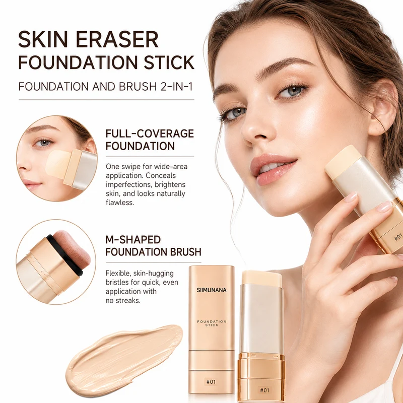 Siimunana Foundation Stick for Smooth Coverage