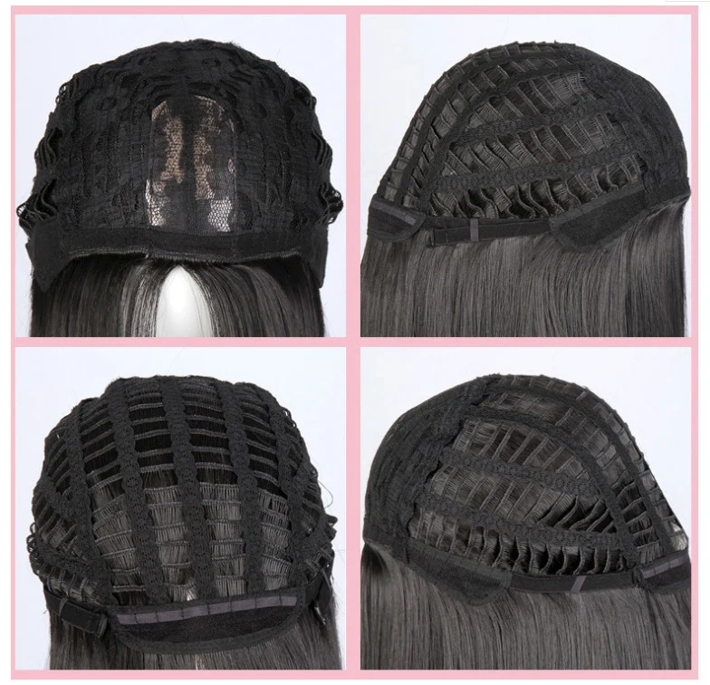 Long Curly Wig With Bangs - 60-65cm Big Waves for Women