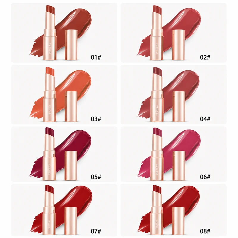 Moisturizing Lipstick Smooth Glossy Shine