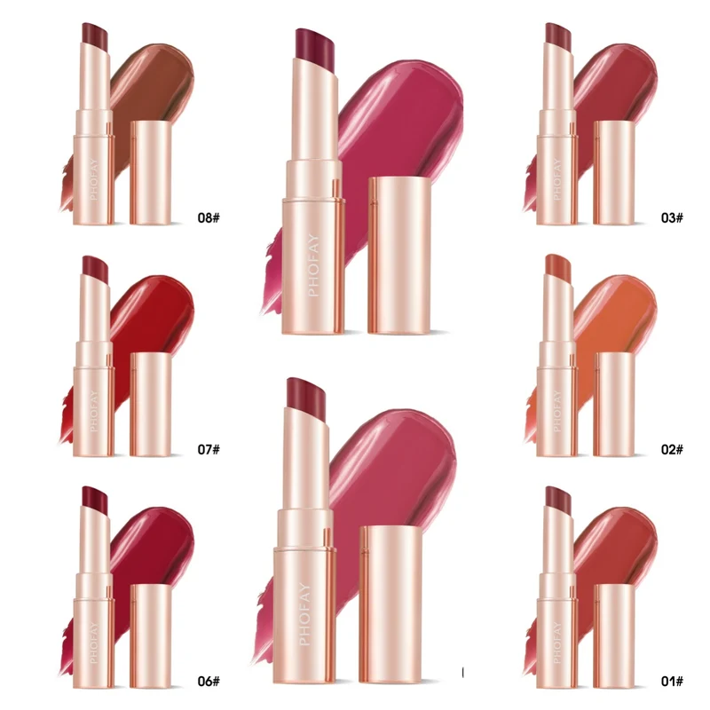 Moisturizing Lipstick Smooth Glossy Shine
