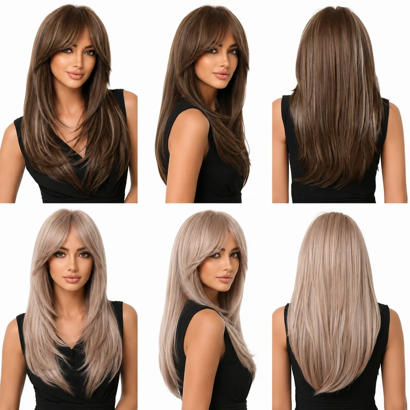 Straight Lace Front Wig - Natural 22 Inch