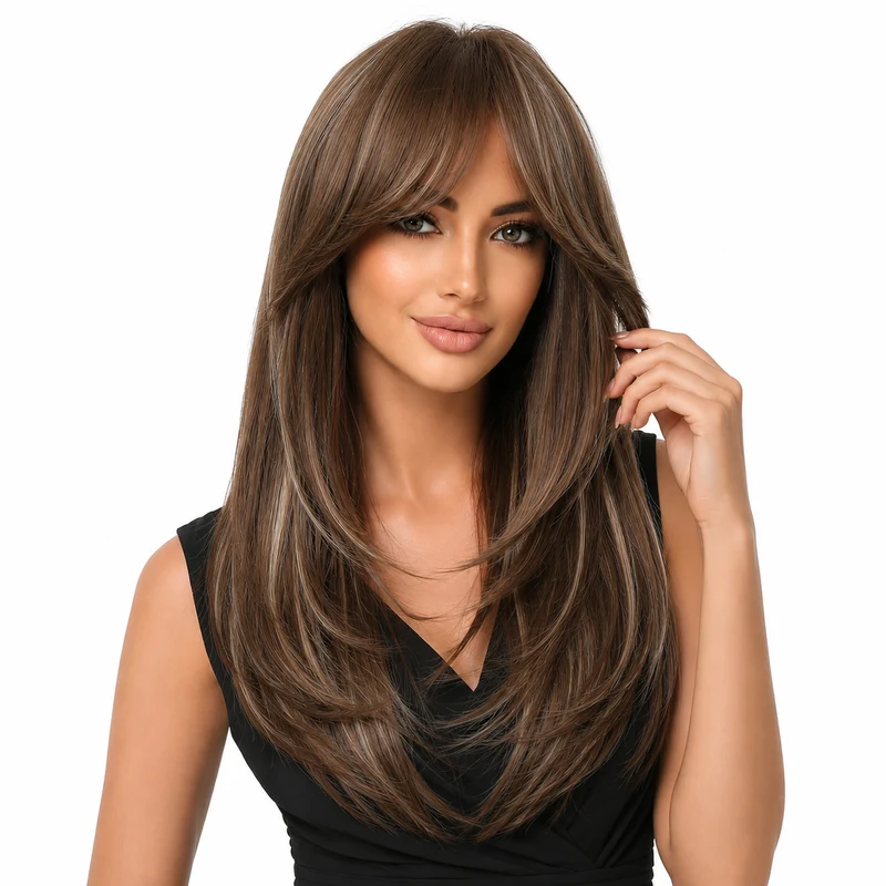 Straight Lace Front Wig - Natural 22 Inch