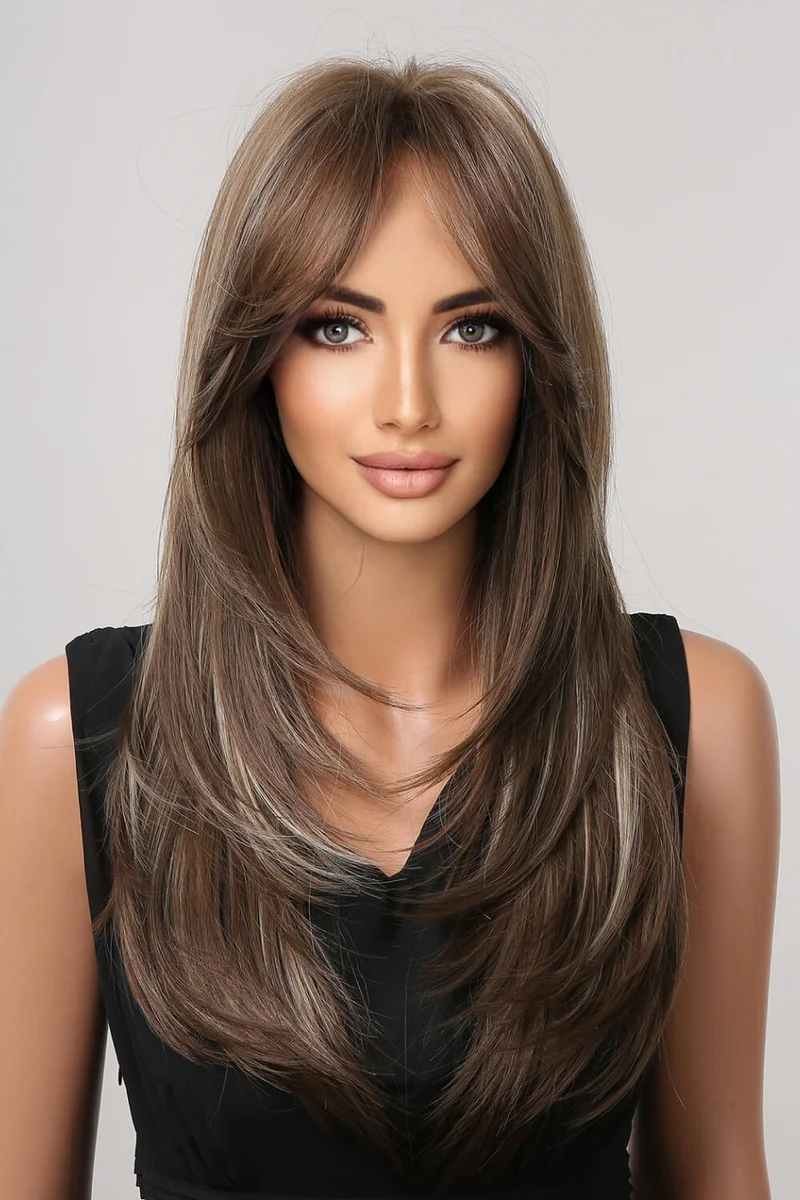 Straight Lace Front Wig - Natural 22 Inch
