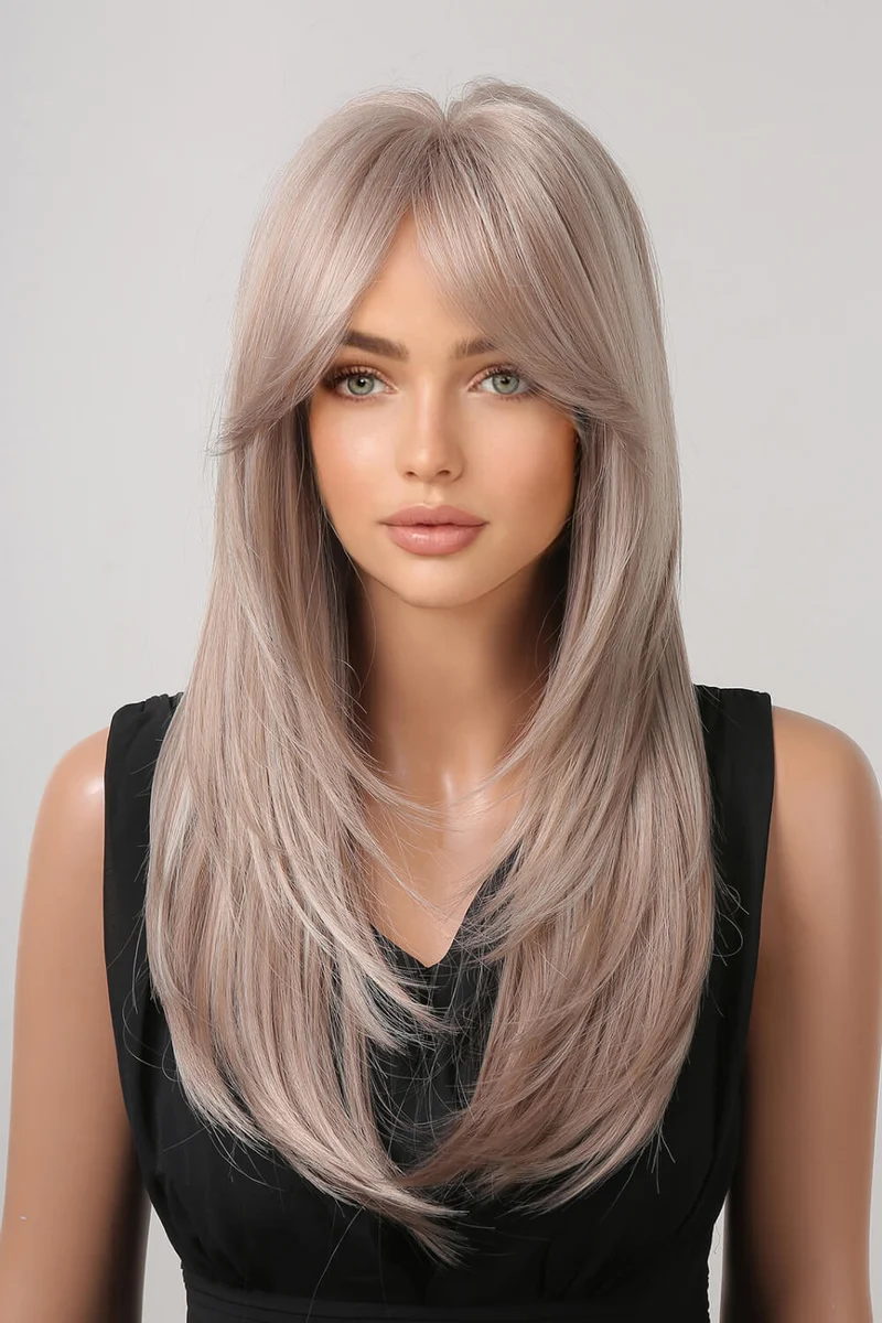 Straight Lace Front Wig - Natural 22 Inch