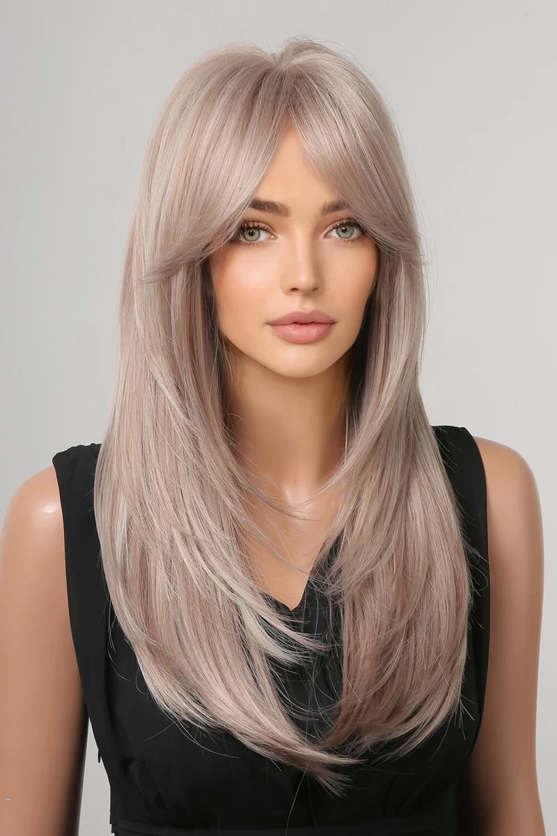 Straight Lace Front Wig - Natural 22 Inch