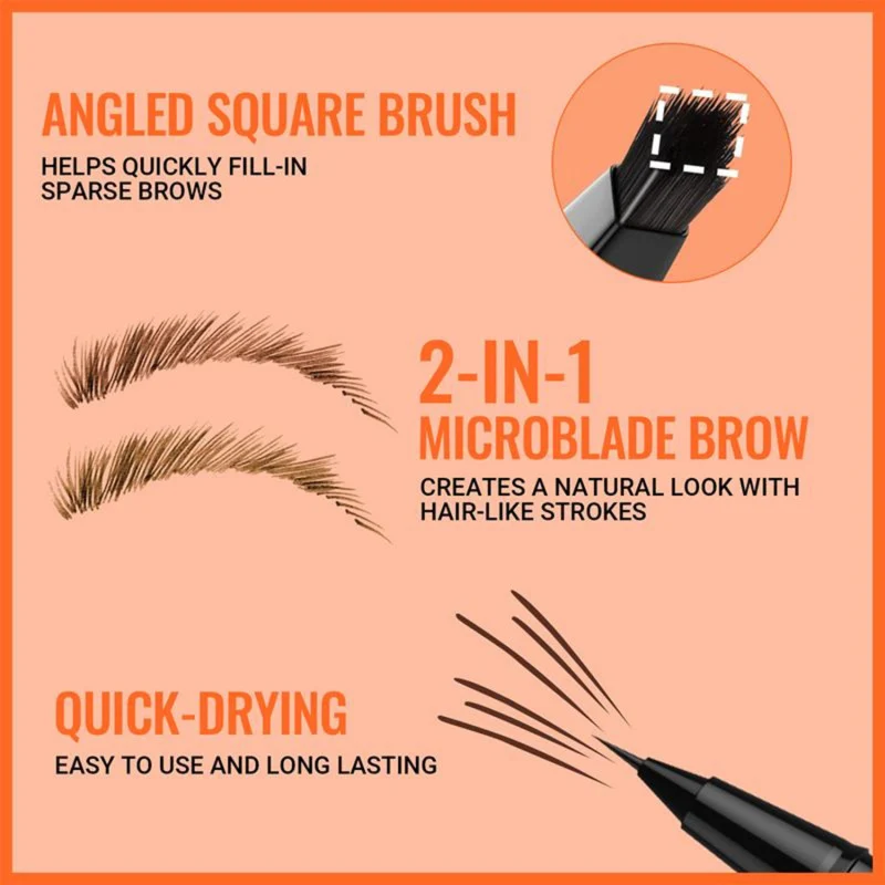 Waterproof Eyebrow Pencil for Clean, Defined Brow Looks