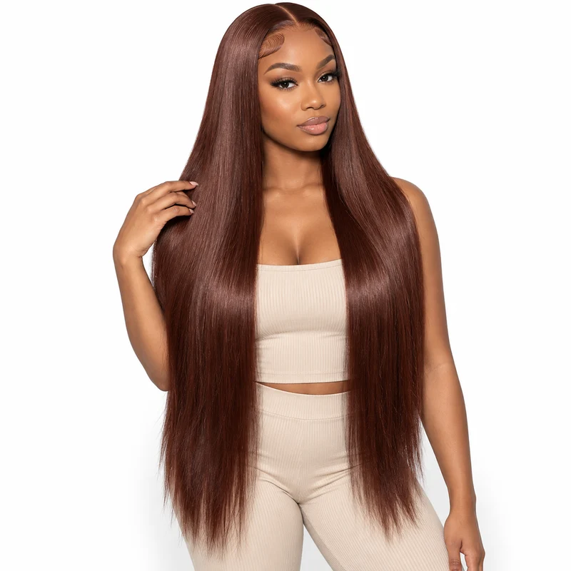 HD Lace Front Wig 13x4 Straight Natural Hairline Finish