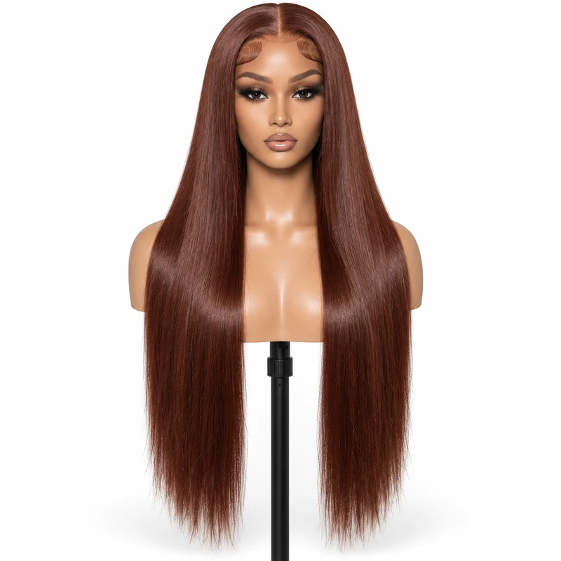 HD Lace Front Wig 13x4 Straight Natural Hairline Finish