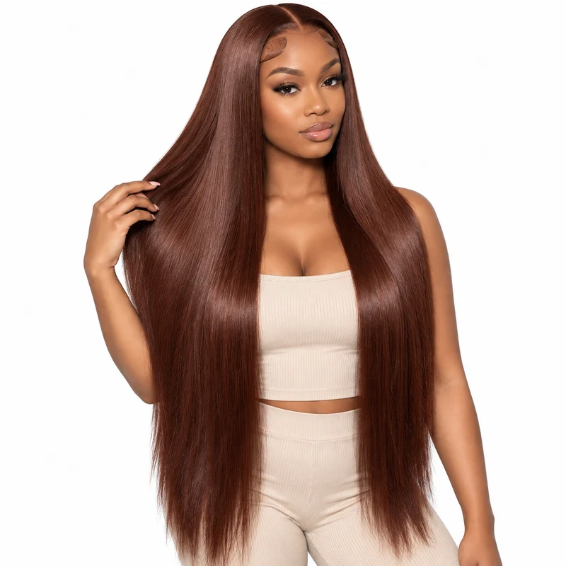 HD Lace Front Wig 13x4 Straight Natural Hairline Finish