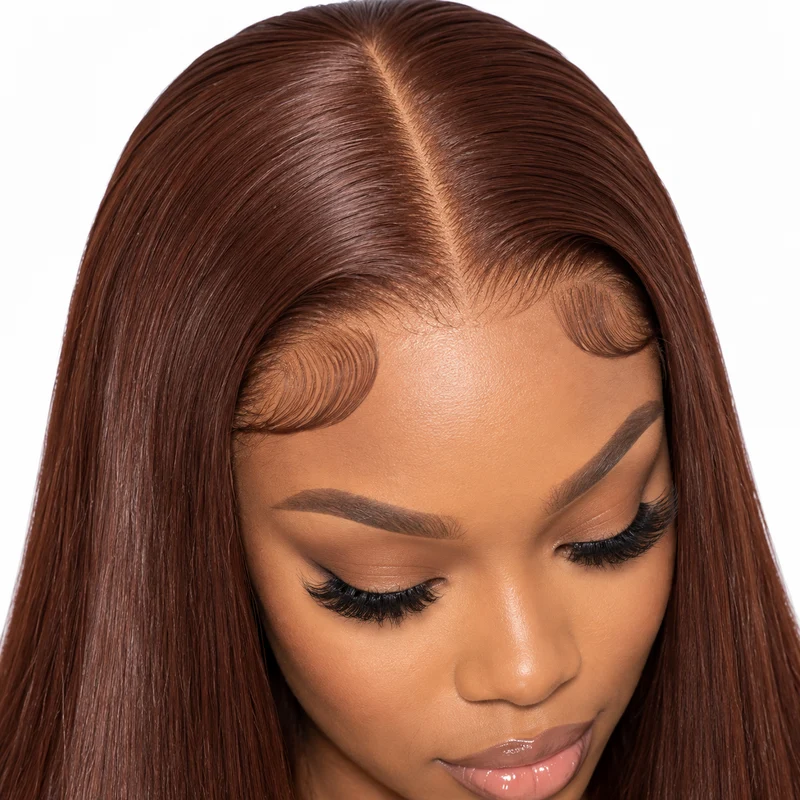 HD Lace Front Wig 13x4 Straight Natural Hairline Finish