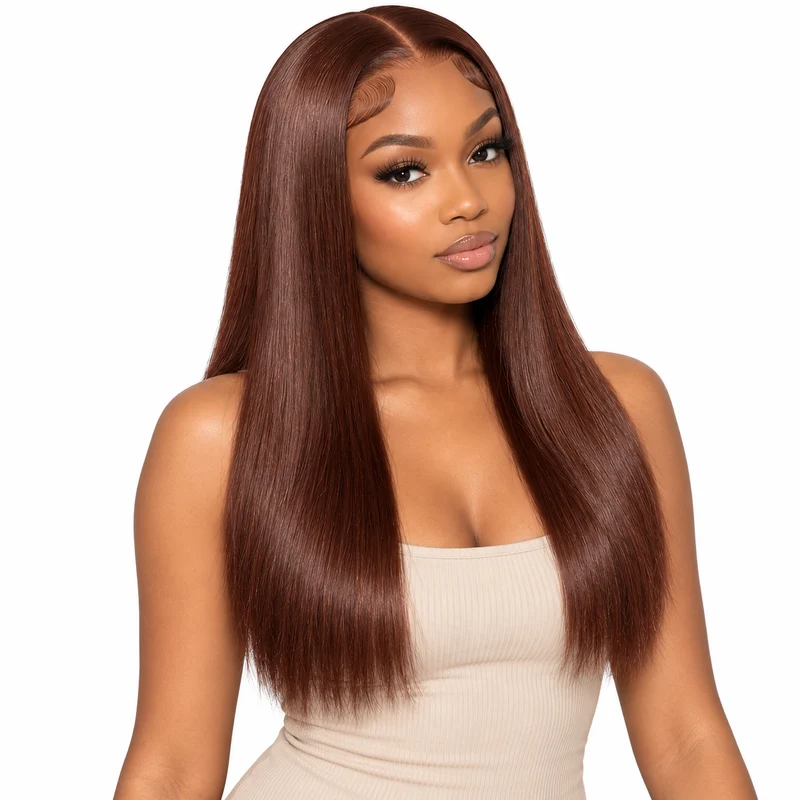 HD Lace Front Wig 13x4 Straight Natural Hairline Finish