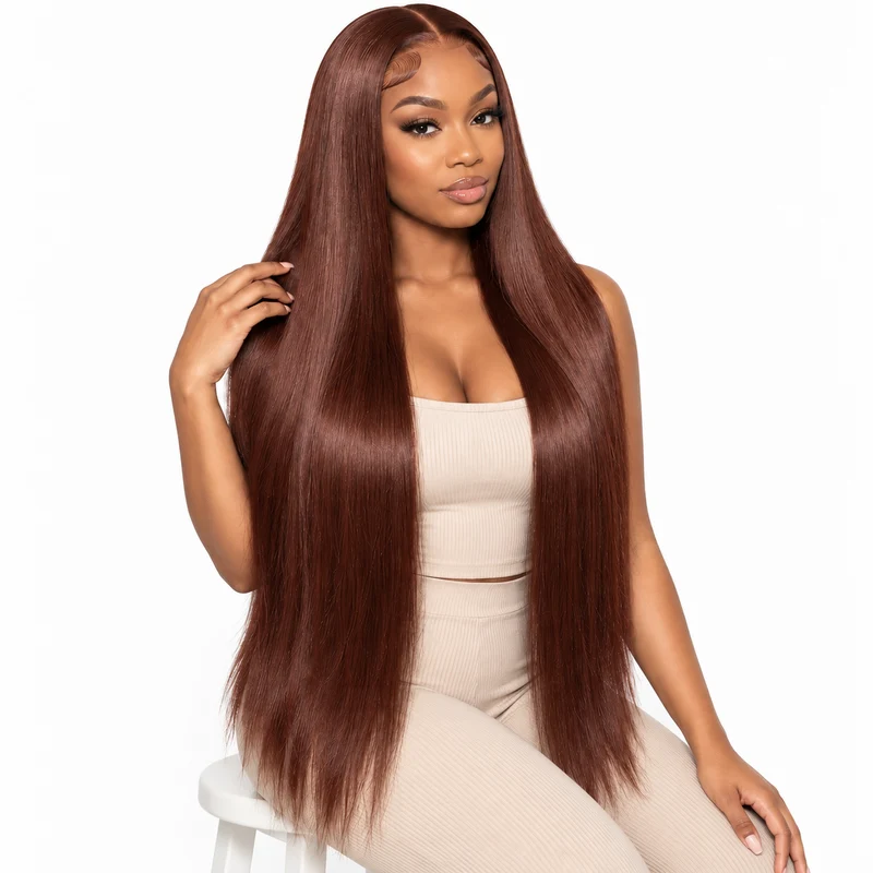 HD Lace Front Wig 13x4 Straight Natural Hairline Finish