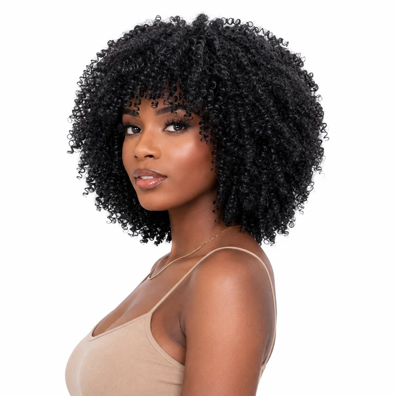 Short Curly Wig for Women - 14 Inch Refined Curl Styles