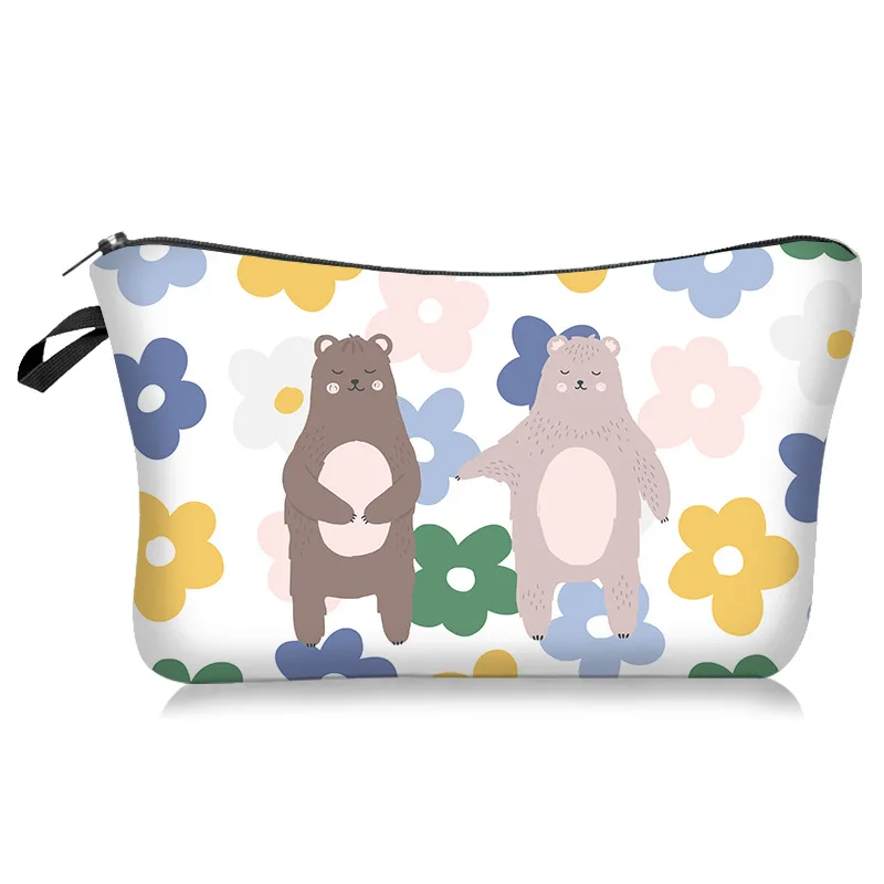 Makeup Bag with Zipper for Everyday Makeup Storage Case