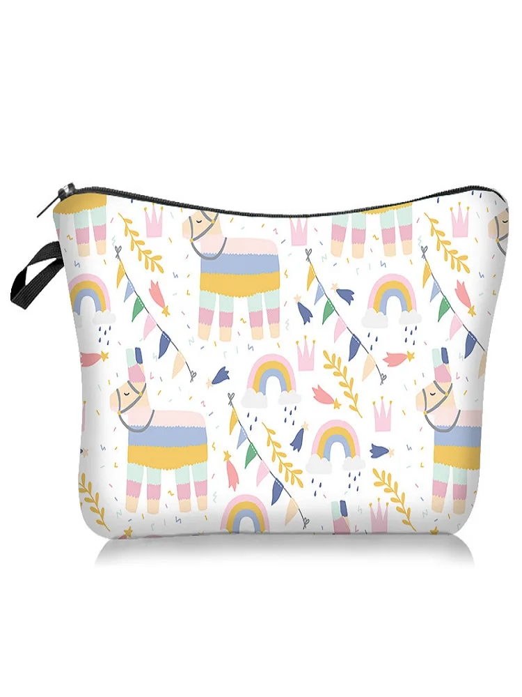 Makeup Bag with Zipper for Everyday Makeup Storage Case