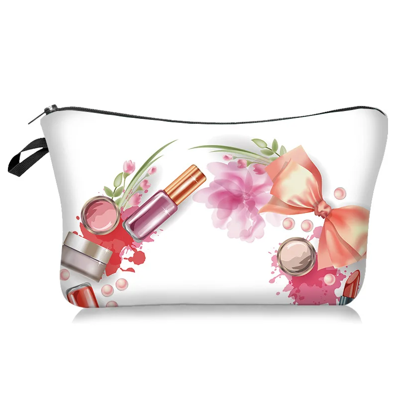 Makeup Bag with Zipper for Everyday Makeup Storage Case