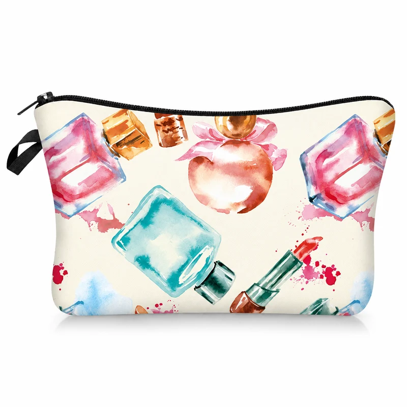 Makeup Bag with Zipper for Everyday Makeup Storage Case