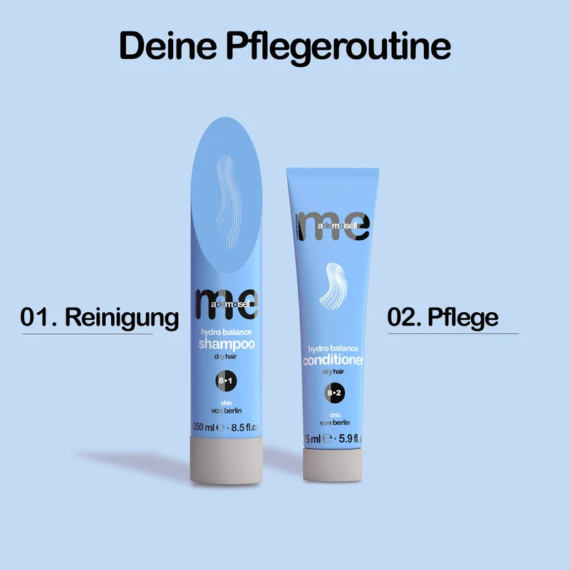 8•0 HYDRO BALANCE PFLEGESET FÜR TROCKENES HAAR