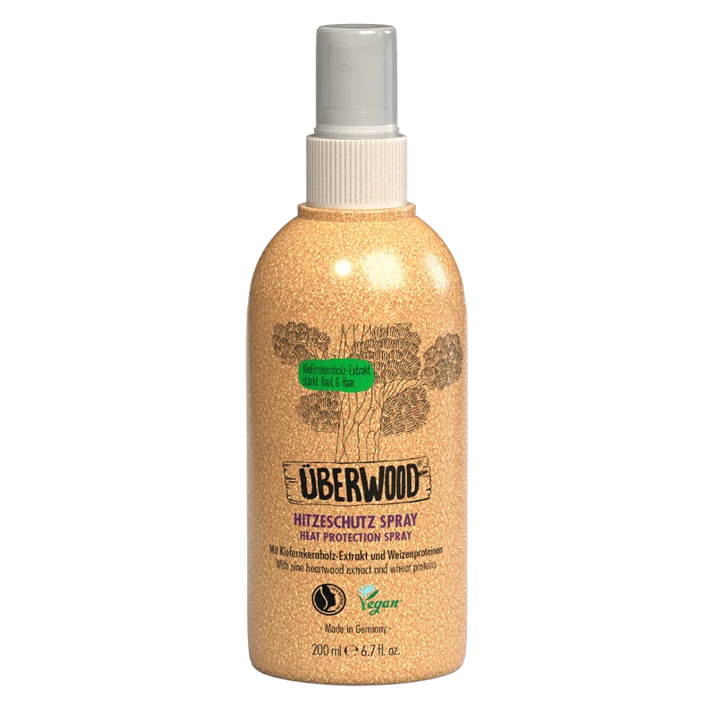 ÜBERWOOD Natürliches Hitzeschutz Spray