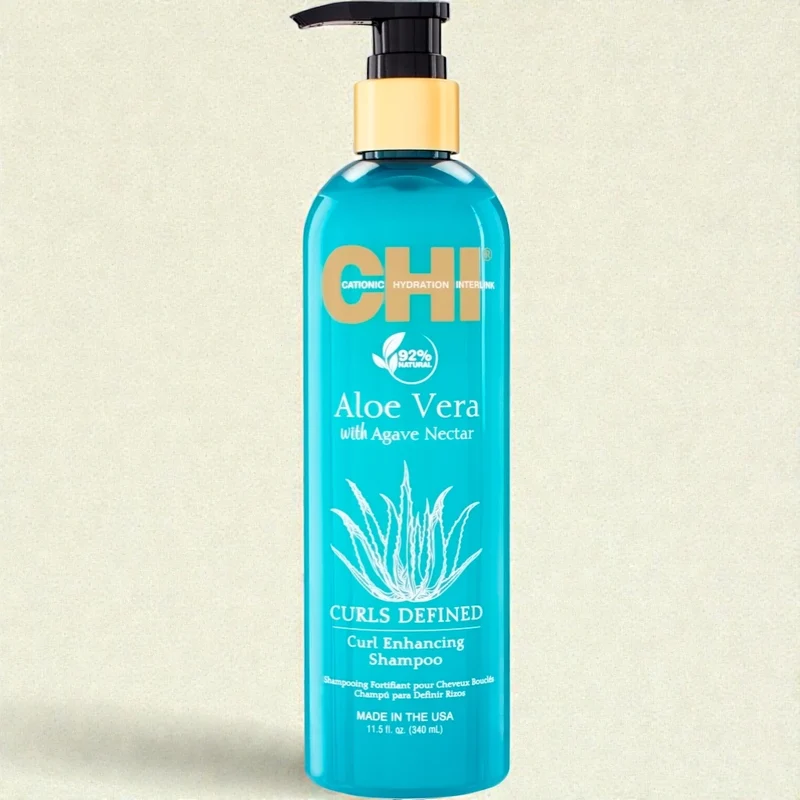 CHI® Aloe Vera Curl Enhancing Shampoo 340ml