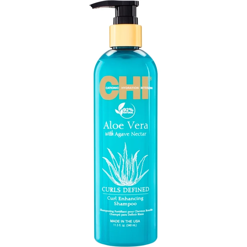 CHI® Aloe Vera Curl Enhancing Shampoo 340ml