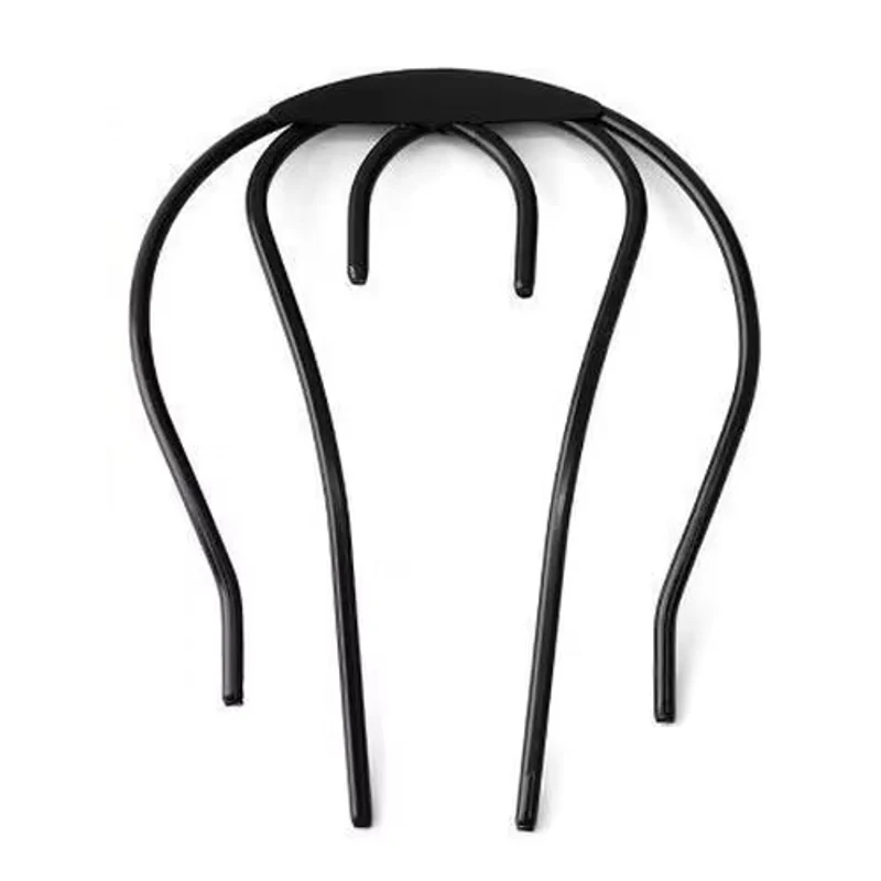 Schwarze Haarspangen in U-Form