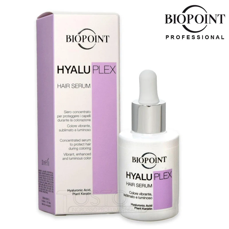 Biopoint Hyaluplex Hair Serum 30ml – Capelli Idratati Ristrutturati Luminosi